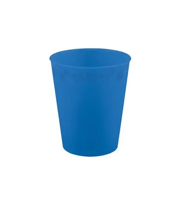 Party Bright Blue Blue Micro Premium Plastic Cup 250 ml