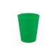Party Bright Green Green micro premium plastic cup 250 ml