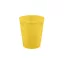 Party Yellow Yellow micro premium plastic cup 250 ml