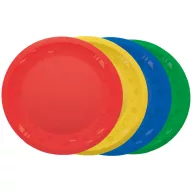   Colour Mixed micro premium plastic dinner plate set of 4 - 21 cm