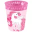 Unicorn Rainbow Colors micro premium plastic cup set 4 pieces 250 ml