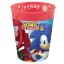 Sonic the Hedgehog Sega micro premium plastic cup set 4 pcs 250 ml