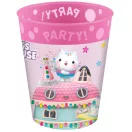 Gabby's Dollhouse Friends micro premium plastic cup set 4 pcs 250 ml
