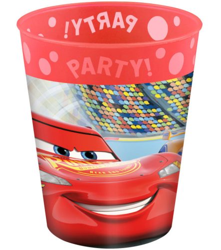Disney Cars Arena Race micro premium plastic cup set 4 pcs 250 ml