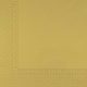 Colour Unicolour Gold Napkin 20 pcs 33x33 cm FSC