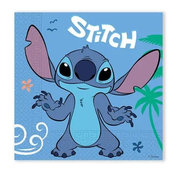 Disney Lilo and Stitch Angel Napkin (20 pieces) 33x33 cm