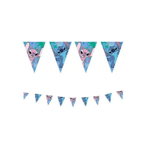 Disney Lilo and Stitch Angel flag garland FSC 2.3 m