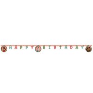 Disney Vaiana Sailing Spirit Happy Birthday Sign FSC 2 m