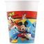 Disney Mickey Jump Into Fun paper cup 8 pcs 200 ml FSC