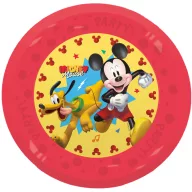   Disney Mickey Jump Into Fun micro premium plastic flat plate 4-piece set 21 cm