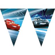 Disney Cars Victory Is Mine flag garland 2.3 m FSC