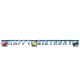 Disney Cars Victory Is Mine Happy Birthday sign FSC 2 m