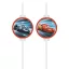 Disney Cars Victory Is Mine paper straw, 4-piece set FSC