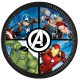 Avengers Evergreen Paper Plate 8 pcs 23 cm FSC