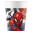 Spiderman World of Webs paper cup 8 pack 200 ml FSC