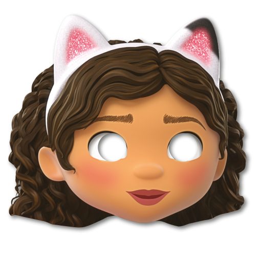 Gabby's Dollhouse Cat Ears mask, 6 pcs