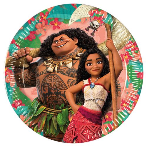 Disney Vaiana Sailing Spirit paper plate 8 pcs 20 cm FSC