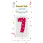 Colour Pink Pattern Number 7 Birthday Candle