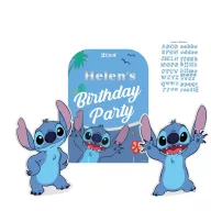   Disney Lilo and Stitch Aloha customizable table decoration set