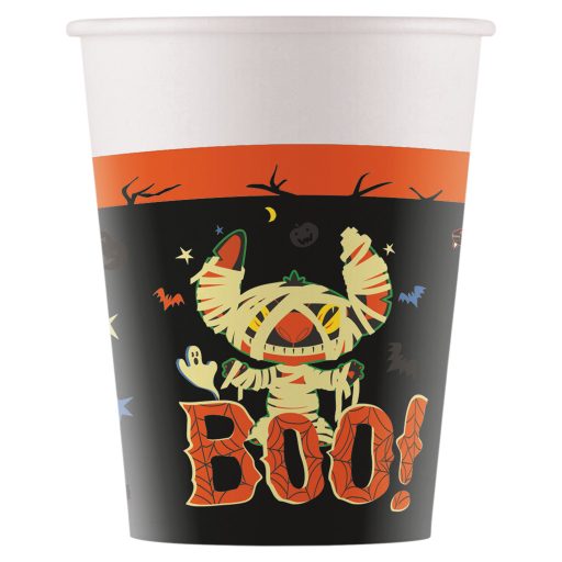 Disney Lilo and Stitch Halloween paper cup 8 pcs 200 ml FSC