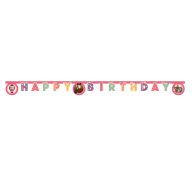   Masha and the Bear Sweet Heart Happy Birthday sign 200 cm FSC