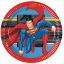 Superman Krypton paper plate set of 8 23 cm FSC