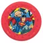 Superman Krypton micro premium plastic dinner plate 4-piece set 21 cm