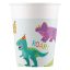 Dinosaur Party paper cup 8 pcs 200 ml FSC