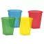Colour Mixed plastic shot glass set 12 pcs 50 ml