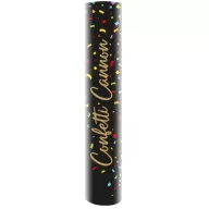 Colour Multicolor confetti cannon