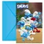 Smurfs Joyful party invitation 6-piece set FSC