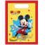 Disney Mickey Jump Into Fun plastic gift bag 6 pcs