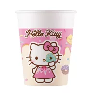Hello Kitty Kuromi paper cup 8 pcs 200 ml