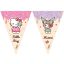 Hello Kitty Kuromi flag garland FSC 2.3 m