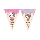 Hello Kitty Kuromi flag garland FSC 2.3 m