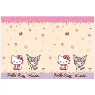 Hello Kitty Kuromi plastic tablecloth 120x180 cm