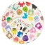 Squishmallows Jazwares paper plate set of 8, 23 cm FSC
