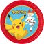 Pokémon Next Generation paper plate 8 pcs 23 cm FSC