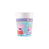 Peppa Pig With Love paper cup 8 pcs 200 ml FSC