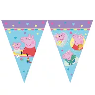 Peppa Pig With Love flag garland 2.3 m FSC