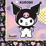 Hello Kitty Kuromi Pop Art napkin pack of 20 33x33 cm FSC
