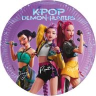 K-pop Démonvadászok Honmoon paper plate 8 pcs 20 cm FSC