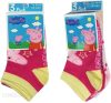 Peppa Pig kids secret socks, invisible socks 23-34