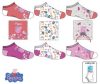 Peppa Pig kids secret socks, invisible socks 23-34