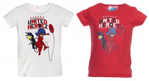 Miraculous Ladybug kids short sleeve t-shirt, top 4-8 years