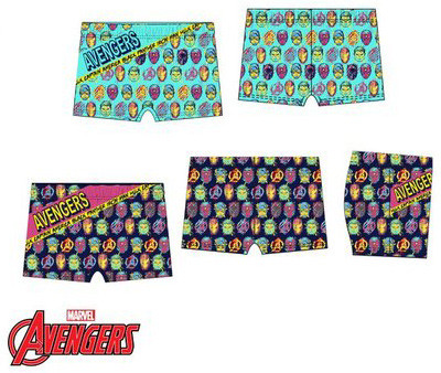Avengers kids swim shorts, 4-10 years