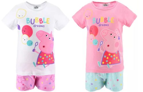 Peppa Pig kids short pyjamas 3-6 years