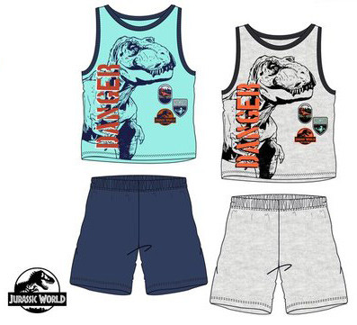 Jurassic World kids short pyjamas 3-8 years