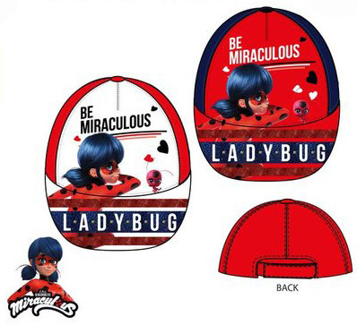 Miraculous Ladybug kids baseball cap 52-54cm
