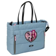   K-pop Demon Hunters Denim Dreams bag, shoulder bag with laptop compartment 40 cm